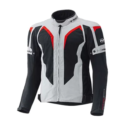 Produktbild von Held Zelda Motorrad Textiljacke, grau/rot, 2XL