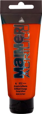 Immagine prodotto di Maimeri Acrilico Colore acrilico Brilliant Orange 0052 75 ml 1 pz.
