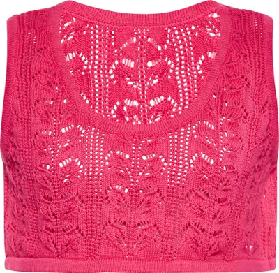 Produktbild von SWIRLY damen kurzes top - pink, L