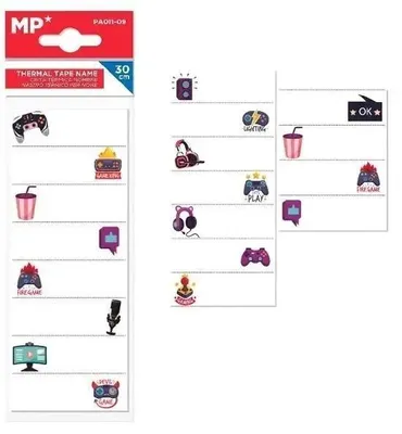 Obrázek produktu pro Nažehlovací nášivka na oblečení Game – MP Main Paper