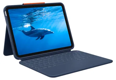 Immagine prodotto di Logitech Rugged Combo 4 iPad 10th Gen Blue UK - Tastatur