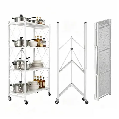 Produktbild von Seven Comfort Küchenregal, Standregal, 71.5x34x124cm, Weiß