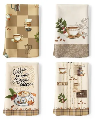 Immagine prodotto di Strofinacci da cucina, cotone 100%, set da 4, 48 x 70 cm