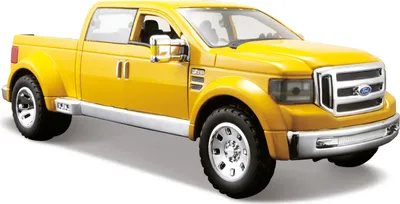 Image de Maisto - Ford Mighty F-350 Super Duty, jaune, 1:31