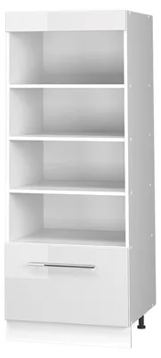 Immagine prodotto di Scaffale da cucina Vicco Fame-Line Bianco lucido/Bianco 60 cm, Model 62221