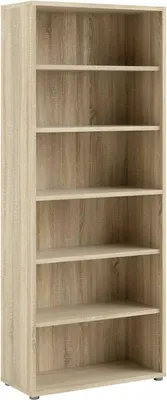 Produktbild von Regal BALKO 9 - Eichedekor - 89 x 221 cm - 5 Einlegeböden