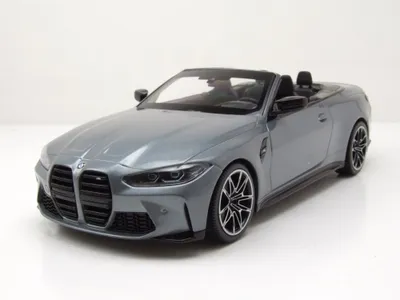 Immagine prodotto di Minichamps 155021034 BMW M4 Cabrio 2020 grigio metallizzato 1:18