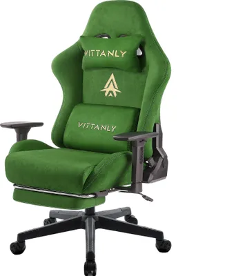 Produktbild von Gamingstuhl, Ergonomisches Design, Verstellbare Armlehnen, Grün