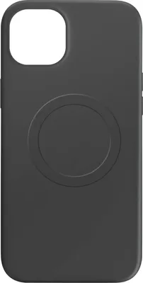 Produktbild von Avizar, MagSafe Soft-Touch Silikonhülle für iPhone 15 Plus, Schwarz