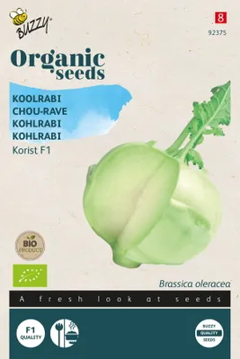 Produktbild von -Kohlrabi Korist F1 (Bio) Samen Buzzy