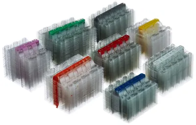 Münzhülsen-Set für Euromünzen, 400 Stück, Kunststoff