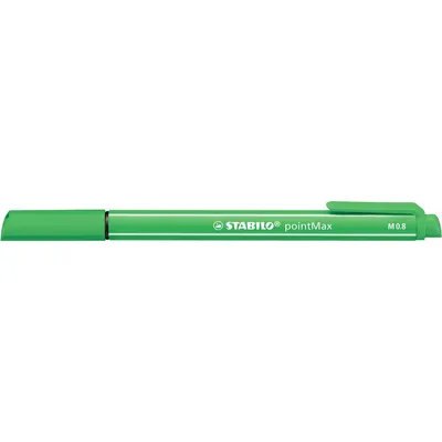 Immagine prodotto di STABILO 488/43 STABILO pointMax penna a punta in fibra, verde foglia
