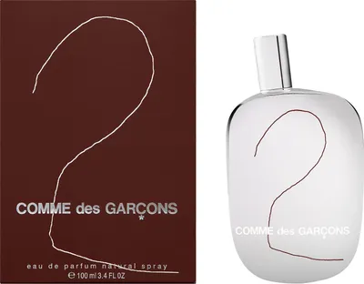 A product shot of a perfume bottle and its box.