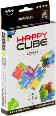 Zdjęcie produktu dla Iuvi Games Happy Cube Expert - 6 Piankowych Kostek, Układanka 3D Dla Dzieci Od 9 Lat