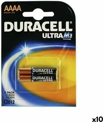 Productafbeelding van 10X Duracell 42112 Ultra Power LR61/AAAA (Mini) (MN2500) - Alkali-Mangan Batterie (Alkaline), 1,5 V