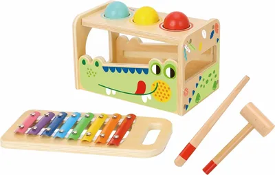 Image de 2Kids Toys Pegging et Xylophone Crocodile