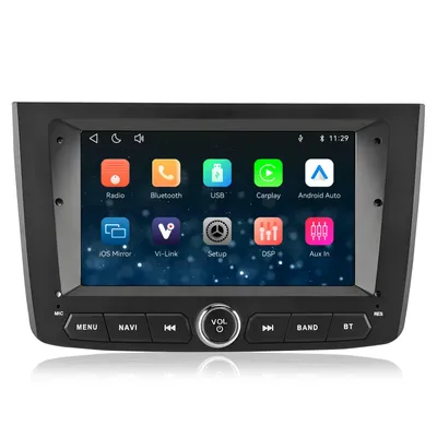 Produktbild von Carplay Für Alfa Romeo Mito 955 2008-2019 Autoradio GPS Navi linux Bluetooth WiFi RDS