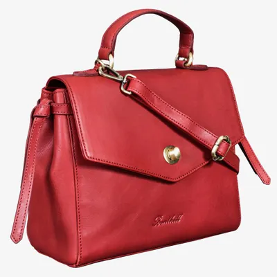Produktbild von Benthill Handtasche Damen Leder Klein | Henkeltasche aus hochwertigem Rindsleder | Vintage Frauen Schultertasche | Frauen Tasche