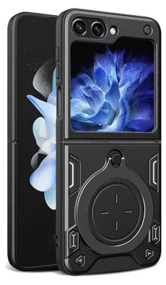 Zdjęcie produktu dla Techsuit CamGuard Pro etui ochronne do Samsung Galaxy Z Flip5 – czarne
