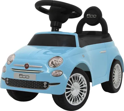 Produktbild von Eco Toys Fiat 500 Blau Laufauto HZ8620