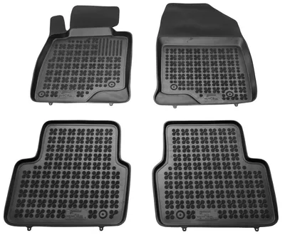 Produktbild von REZAW PLAST Fußmatten Set Gummi für MAZDA 3 Schrägheck (BM, BN) Vorne+Hinten