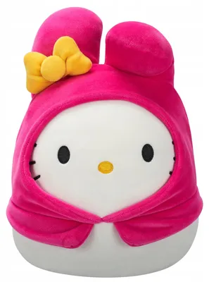 Produktbild von Squishmallows Hello Kitty als My Melody Plüschfigur 20 cm