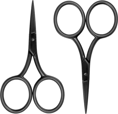Produktbild von Asdirne Schere Edelstahl Elektrophoreseklingen 9,5 cm Schwarz