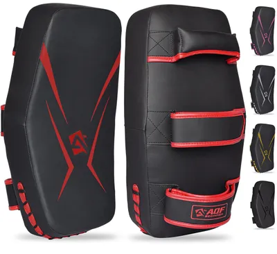 Obrázek produktu pro Ochranné pomůcky pro Muay Thai a kickbox, zakřivený štít pro trénink