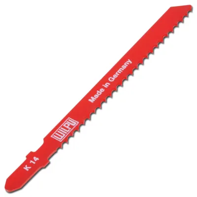 Image de Lame de scie sauteuse WILPU K 14 avec queue à une came / queue en T, 100 pièces