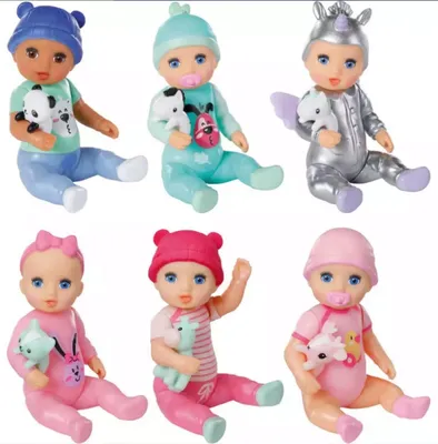 Produktbild von BABY born Minis-Babies Dolls, sort.i.Dpy