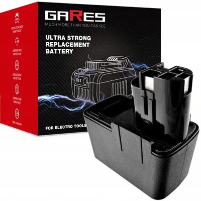 Obrázok produktu pre Gares Repasná sada článkov pre akumulátor Bosch PSR 120 PSBSP-2 2607335054 | 12 V 3 Ah Inny | Batériový pack pre náradie | Vysoký výkon Gares®