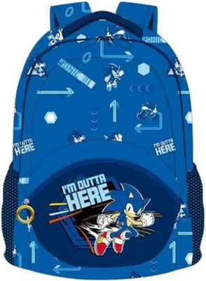 Image de Sonic 42 Cm Sac à dos bleu bleu One Size
