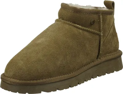 Produktbild von ILC Damen Hausschuhe Lammfell 48-0005-18-05 KHAKI