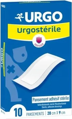 Zdjęcie produktu dla Urgosterile Opatrunek 10cm x 20cm, 10 sztuk