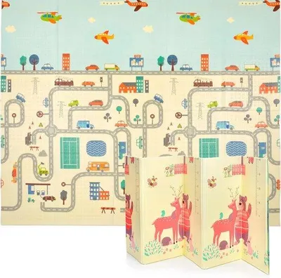 Immagine prodotto di Telo da picnic Famanu, 200 x 300 cm - Impermeabile e portatile, ideale per campeggio e spiaggia