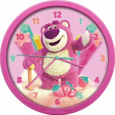 Produktbild von Kids Licensing Wanduhr Rosa Kinder Rosa One Size