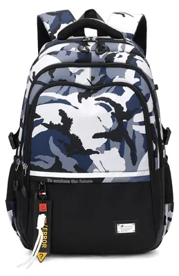 Produktbild von Omgoods – Leichte Schultasche für Jungen und Mädchen, lässiger Rucksack