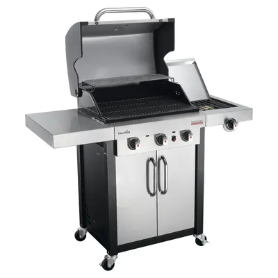 Produktbild von Gasgrill Char-Broil 3 Brenner Professional 3400S Seitenbrenner Edelstahl