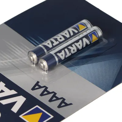 Produktbild von Varta 4061 101 402, Einwegbatterie, AAAA, Alkali, 1,5 V, 2 Stück(e), 40,2 mm