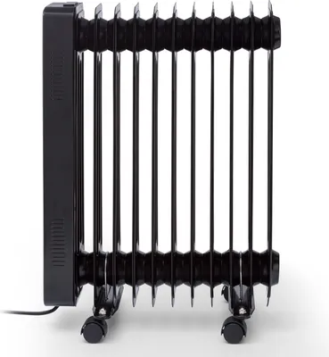 Produktbild von Klarstein Öl Radiatoren, Heizkörper Elektrisch, Leiser Ölradiator 2500 Watt, Mobiler Elektro Radiatoren, Heizkörper mit Thermostat & Wifi/App, Freistehender Öl Radiator Energiesparend, Oil Heater