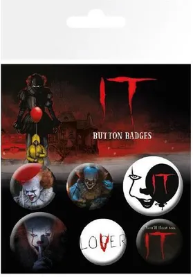 Produktbild von Es Ansteck-Buttons 6er-Pack Mix