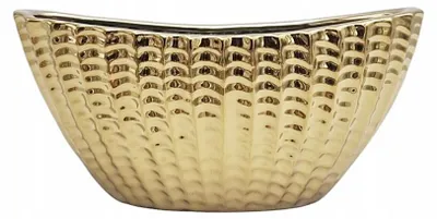 Produktbild von Madex BX21-1 Spiegel Übertopf Gold, elegant