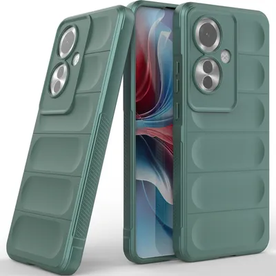 Produktbild von Handyhülle für Oppo Reno11 F Weich TPU Silikon Stossfest Anti-rutsch Hülle Grün