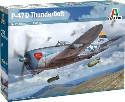 Image de Maquette avion 2835 - P-47D Thunderbolt (E.T.O.) (1:48)