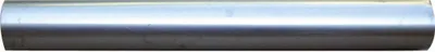 A long, cylindrical metal object, likely a pipe or tube, presented horizontally against a gradient background.