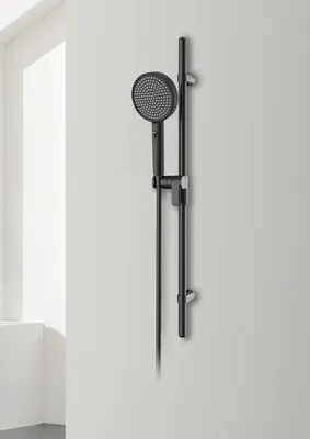 Produktbild von AVITAL Handbrause ELLERO rund Ø 120 mm schwarz matt