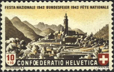 Produktbild von Briefmarken Schweiz 1943 Mi 420 postfrisch Berufsförderung