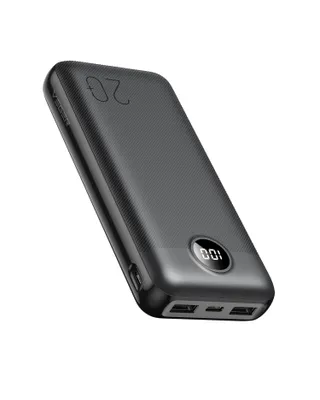 Immagine prodotto di VEGER Powerbank L20S - 20W 20 000mAh LCD a ricarica rapida PD Micro-USB, USB-C e due USB-A Nero (VP2039PD / W2039PD )