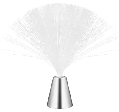 LED-Glasfaserlampe Farbwechsel Tischlampe 34,5 cm
