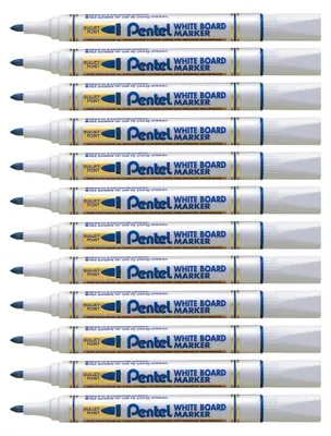 Produktbild von Pentel MW85 Marker 12 Stück(e) Rundspitze Blau